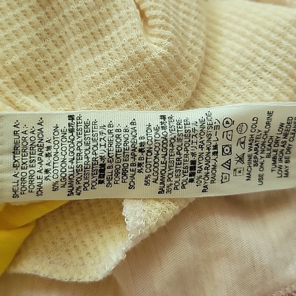 FREE PEOPLE tank top with multi panels.  Ties at the shoulder size is XS. Boho. - Picture 6 of 6